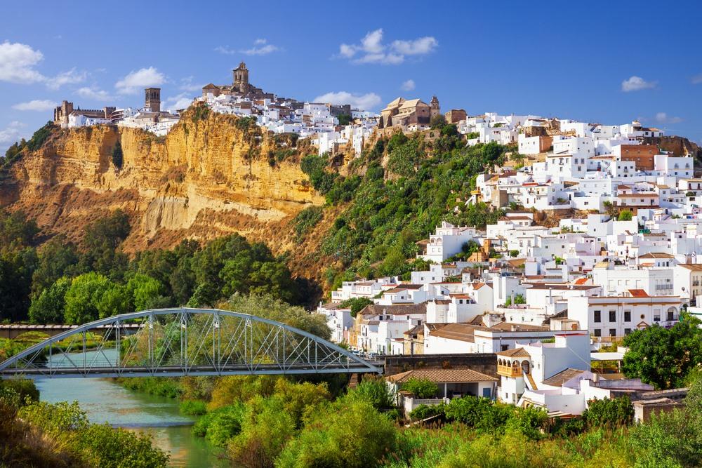 Arcos de la Frontera - Kerken duelleren in Andalusië