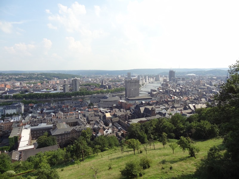 Luik Montagne De Bueren En Citadelle