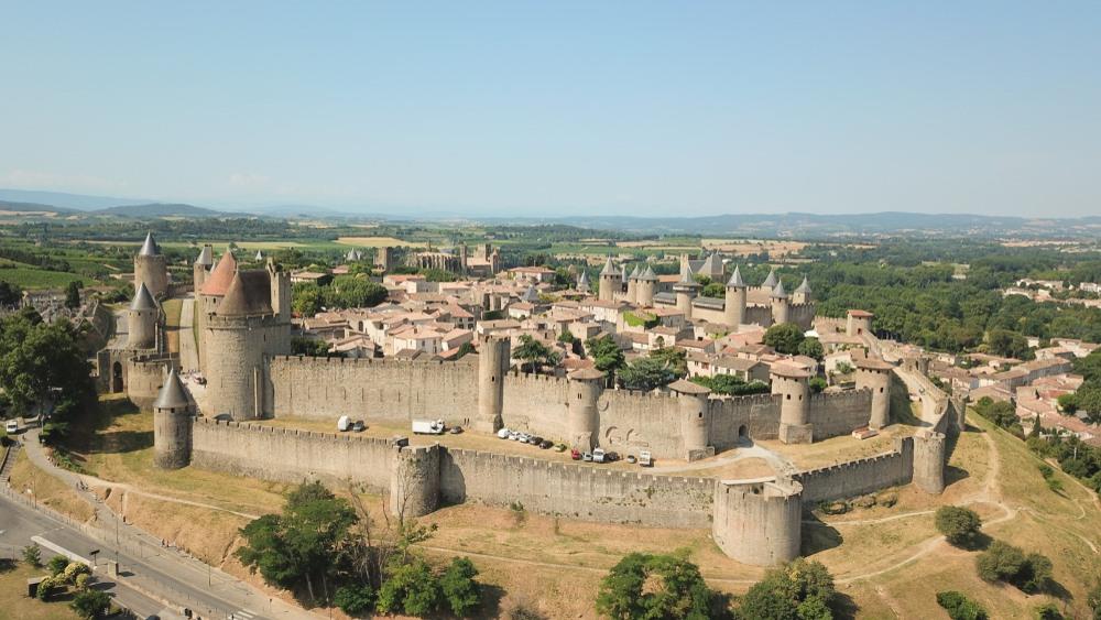 Rustiek Migratie toewijzing La Cité Carcassonne