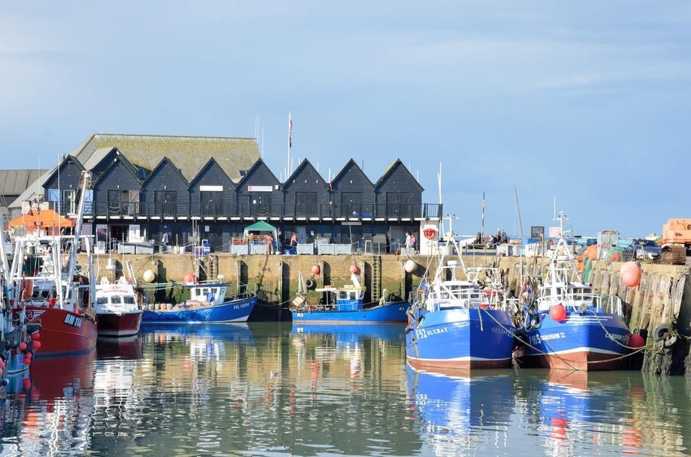 Kent, ontdek tal van bezienswaardigheden in Whitstable